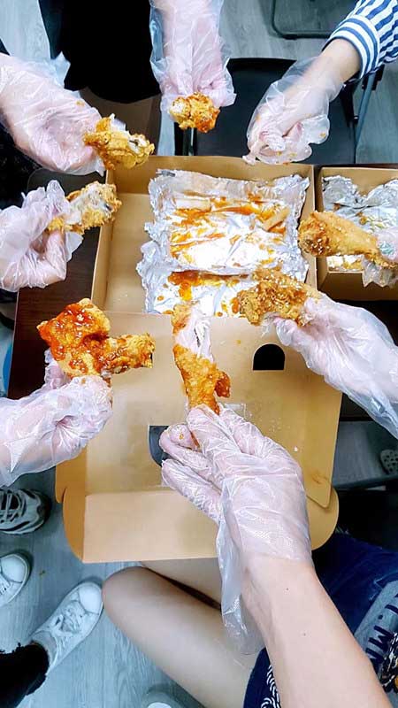 7月13日 一起吃炸鸡